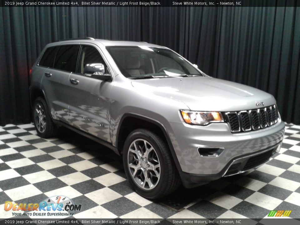Billet Silver Metallic 2019 Jeep Grand Cherokee Limited 4x4 Photo #4