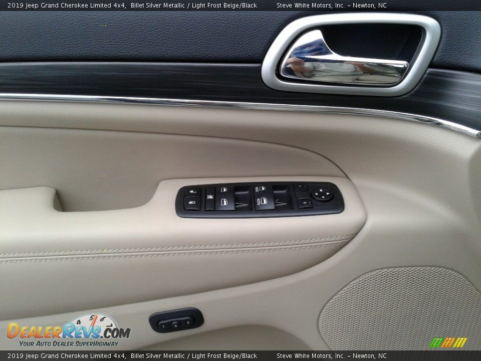 2019 Jeep Grand Cherokee Limited 4x4 Billet Silver Metallic / Light Frost Beige/Black Photo #9