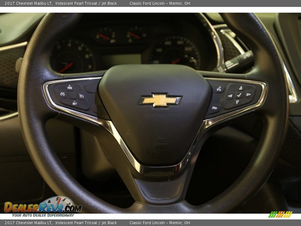 2017 Chevrolet Malibu LT Iridescent Pearl Tricoat / Jet Black Photo #7