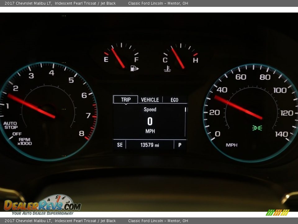 2017 Chevrolet Malibu LT Iridescent Pearl Tricoat / Jet Black Photo #8