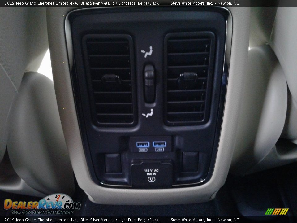 2019 Jeep Grand Cherokee Limited 4x4 Billet Silver Metallic / Light Frost Beige/Black Photo #14