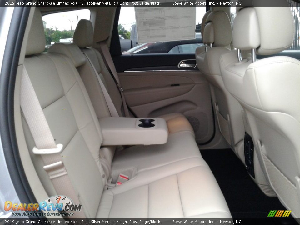 2019 Jeep Grand Cherokee Limited 4x4 Billet Silver Metallic / Light Frost Beige/Black Photo #15