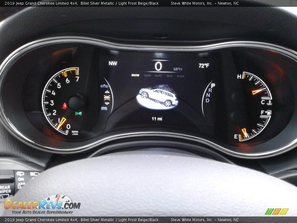 2019 Jeep Grand Cherokee Limited 4x4 Gauges Photo #18