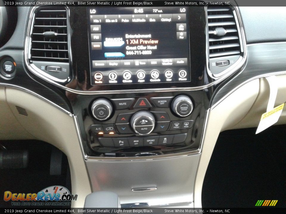2019 Jeep Grand Cherokee Limited 4x4 Billet Silver Metallic / Light Frost Beige/Black Photo #19