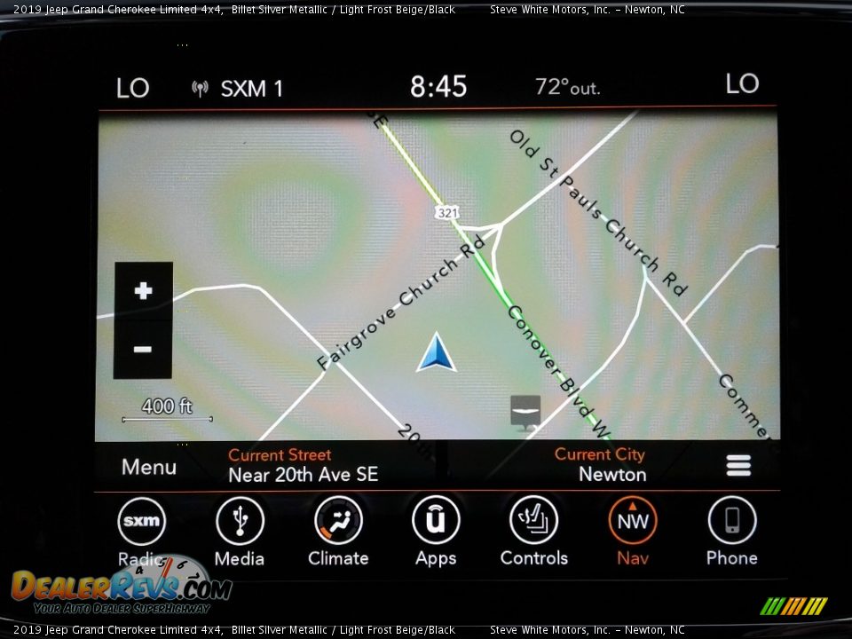 2019 Jeep Grand Cherokee Limited 4x4 Billet Silver Metallic / Light Frost Beige/Black Photo #23