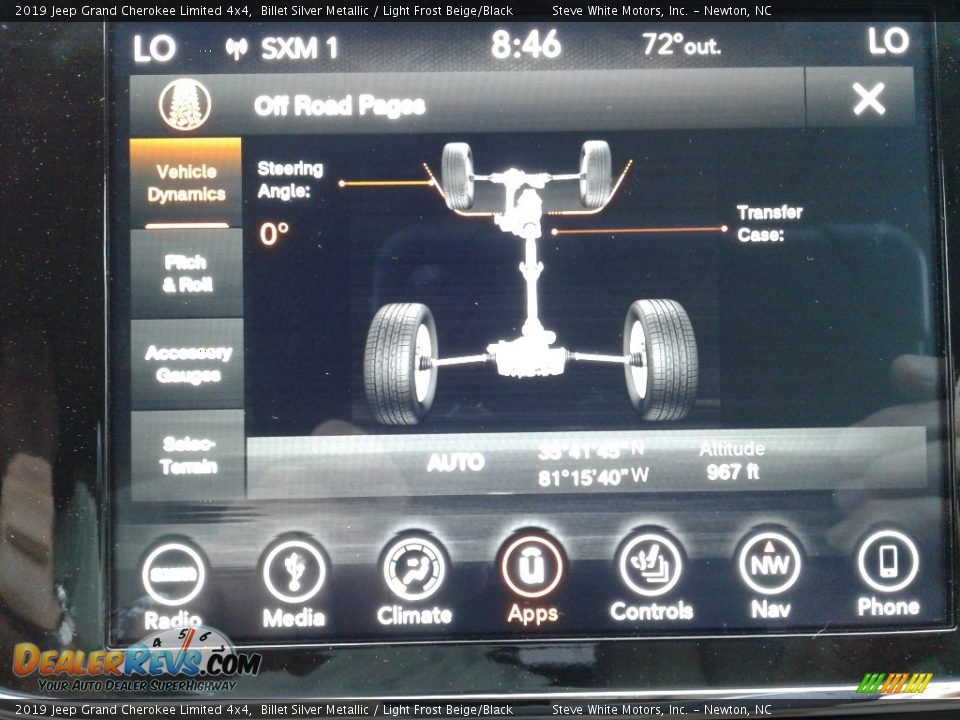 2019 Jeep Grand Cherokee Limited 4x4 Billet Silver Metallic / Light Frost Beige/Black Photo #27