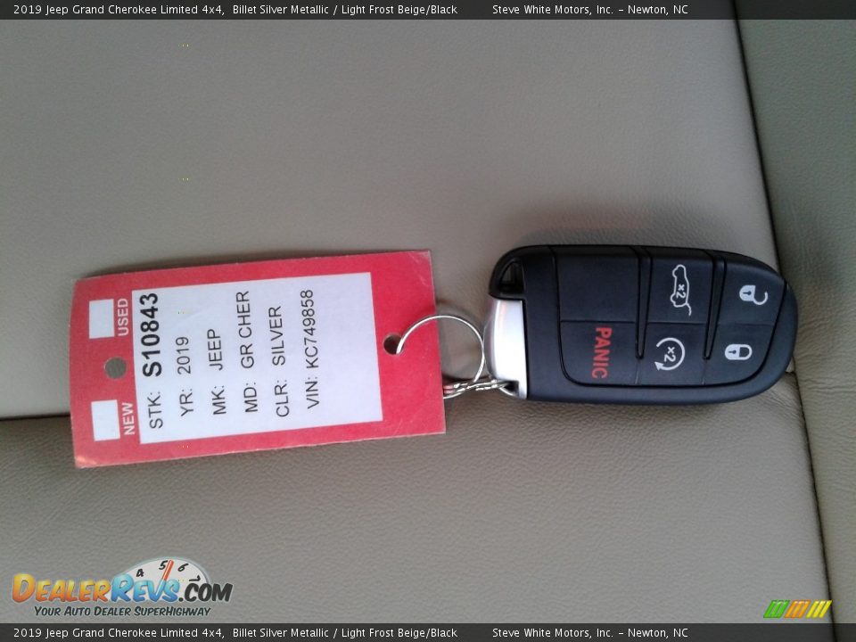 Keys of 2019 Jeep Grand Cherokee Limited 4x4 Photo #34