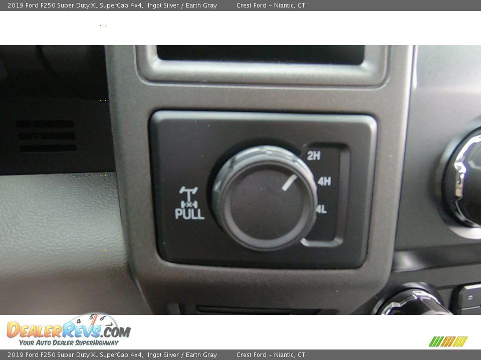 2019 Ford F250 Super Duty XL SuperCab 4x4 Ingot Silver / Earth Gray Photo #16