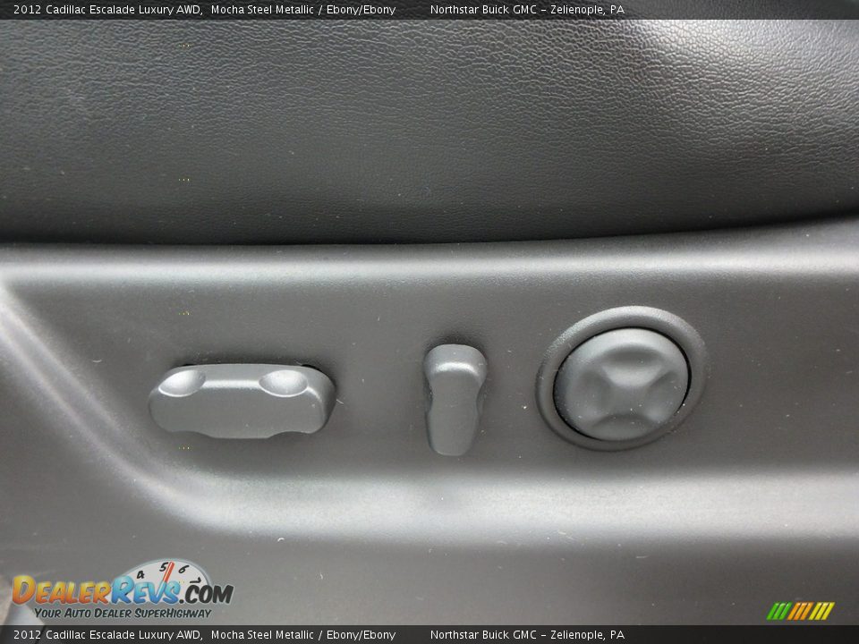 2012 Cadillac Escalade Luxury AWD Mocha Steel Metallic / Ebony/Ebony Photo #21