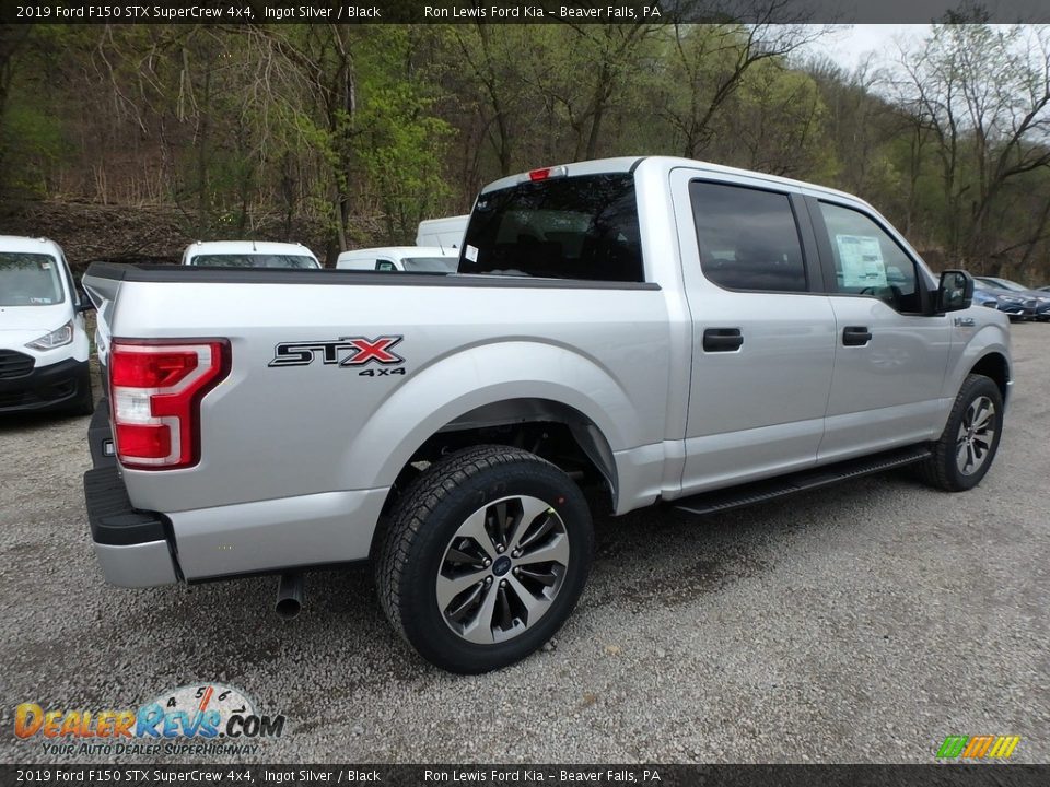 Ingot Silver 2019 Ford F150 STX SuperCrew 4x4 Photo #2