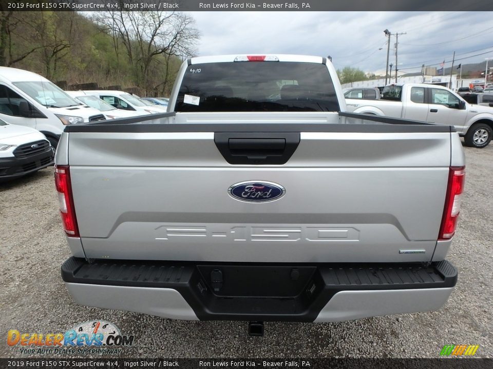 2019 Ford F150 STX SuperCrew 4x4 Ingot Silver / Black Photo #3