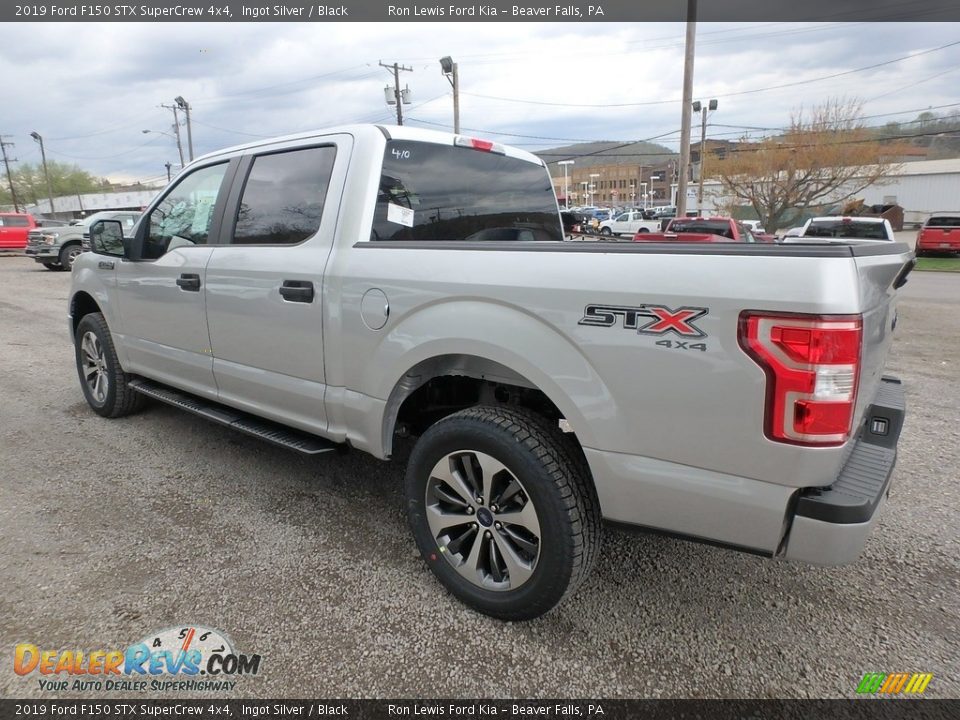 2019 Ford F150 STX SuperCrew 4x4 Ingot Silver / Black Photo #4