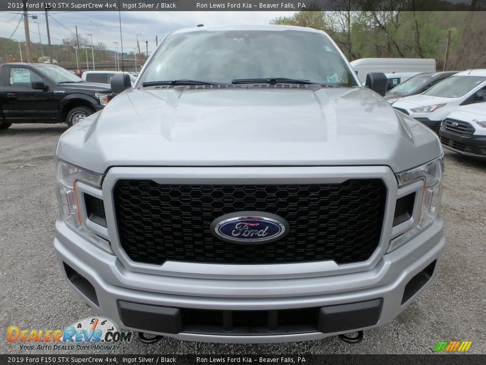 2019 Ford F150 STX SuperCrew 4x4 Ingot Silver / Black Photo #7