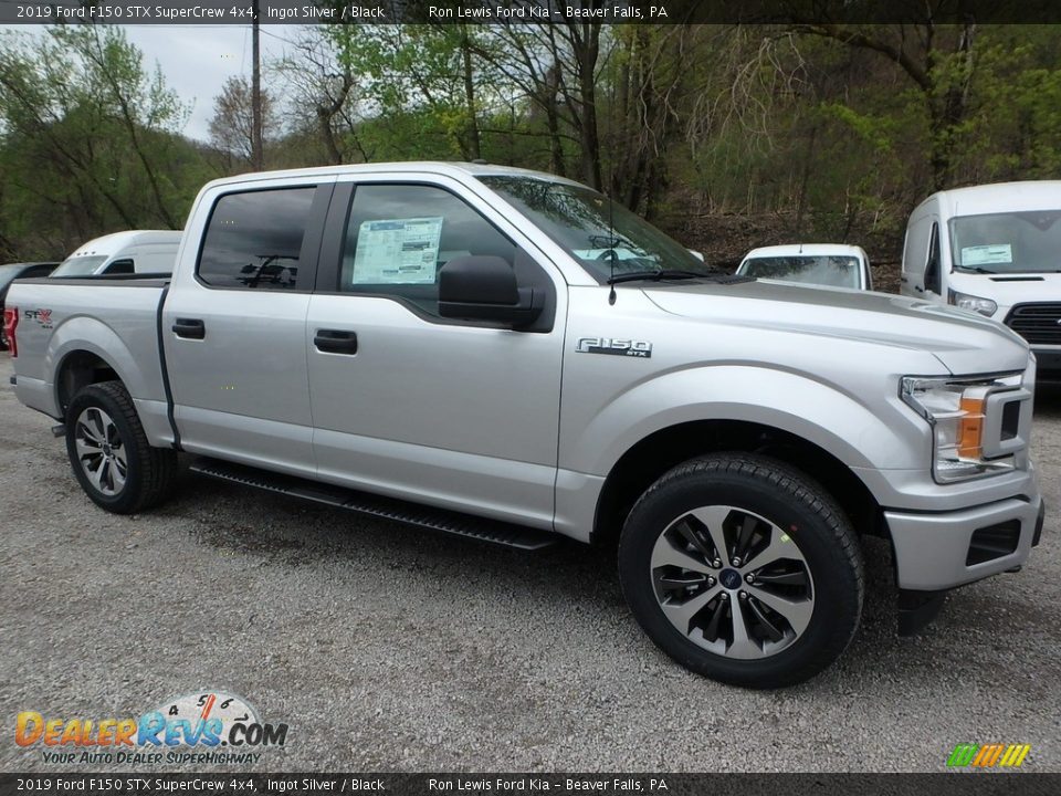Ingot Silver 2019 Ford F150 STX SuperCrew 4x4 Photo #8