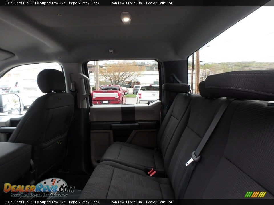 Rear Seat of 2019 Ford F150 STX SuperCrew 4x4 Photo #11