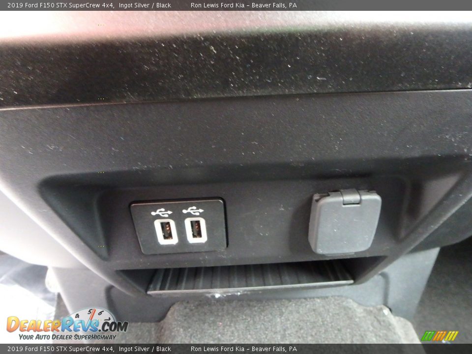 2019 Ford F150 STX SuperCrew 4x4 Ingot Silver / Black Photo #18
