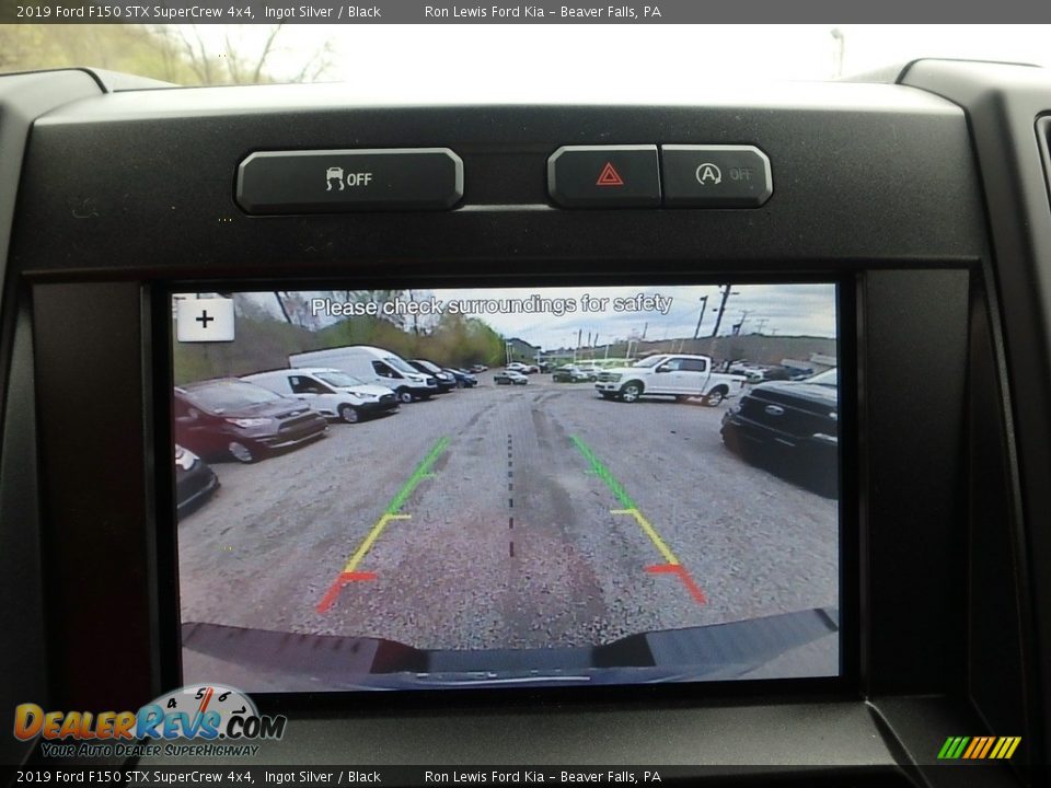 2019 Ford F150 STX SuperCrew 4x4 Ingot Silver / Black Photo #19