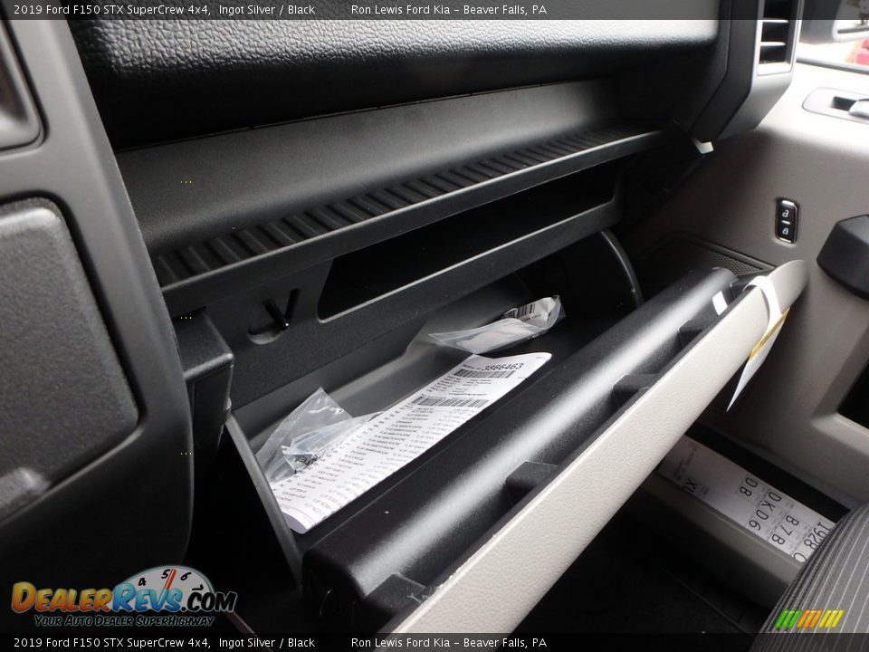 2019 Ford F150 STX SuperCrew 4x4 Ingot Silver / Black Photo #20