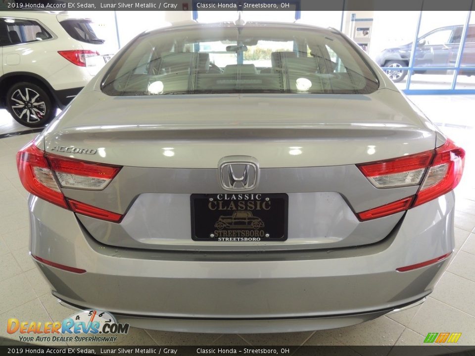 2019 Honda Accord EX Sedan Lunar Silver Metallic / Gray Photo #6