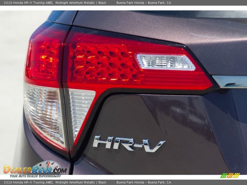 2019 Honda HR-V Touring AWD Midnight Amethyst Metallic / Black Photo #8