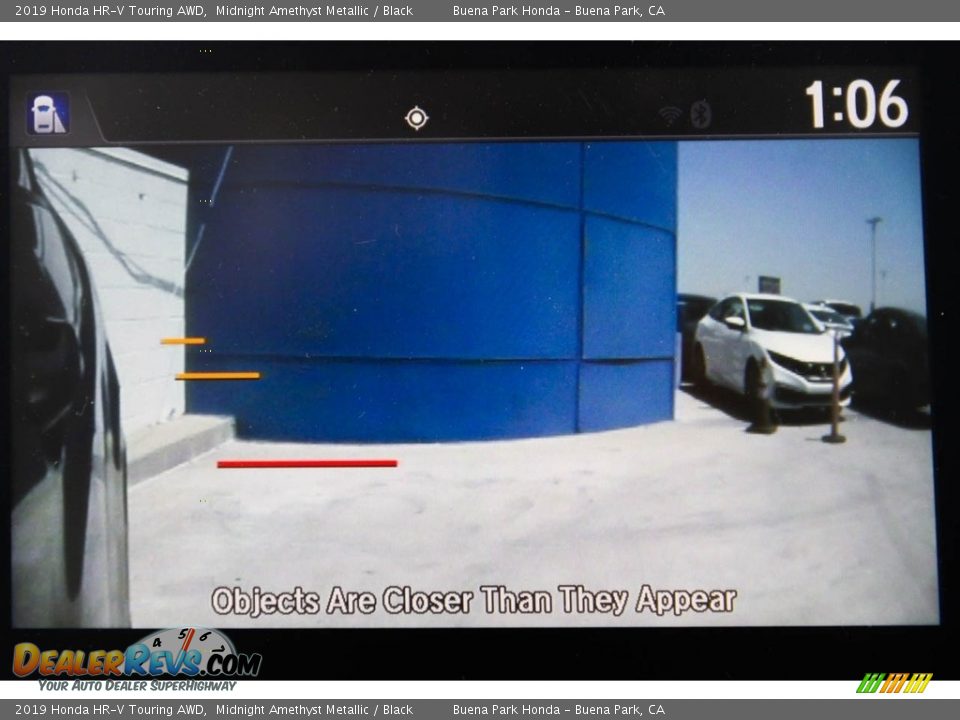 2019 Honda HR-V Touring AWD Midnight Amethyst Metallic / Black Photo #17