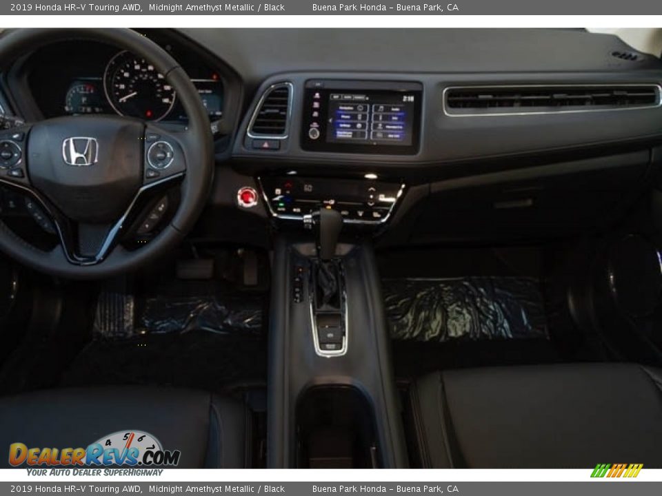 2019 Honda HR-V Touring AWD Midnight Amethyst Metallic / Black Photo #20