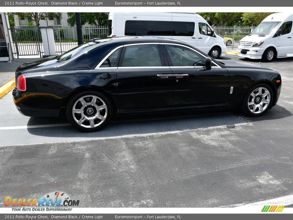 2011 Rolls-Royce Ghost Diamond Black / Creme Light Photo #40