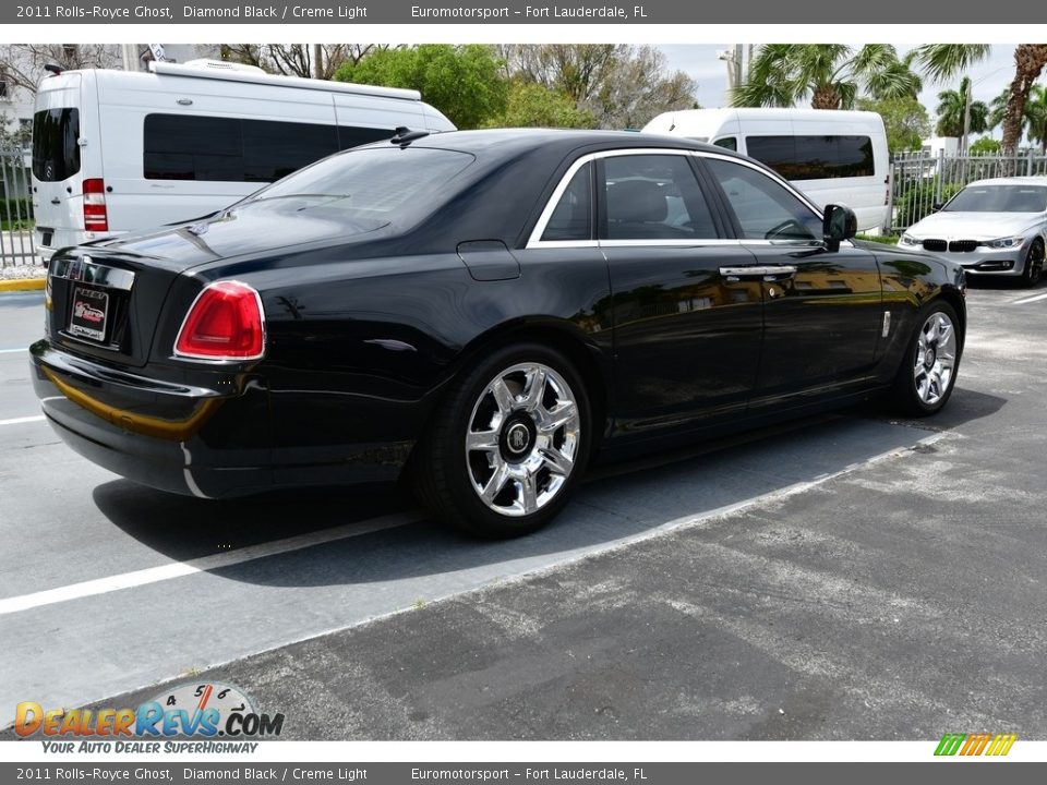 2011 Rolls-Royce Ghost Diamond Black / Creme Light Photo #42