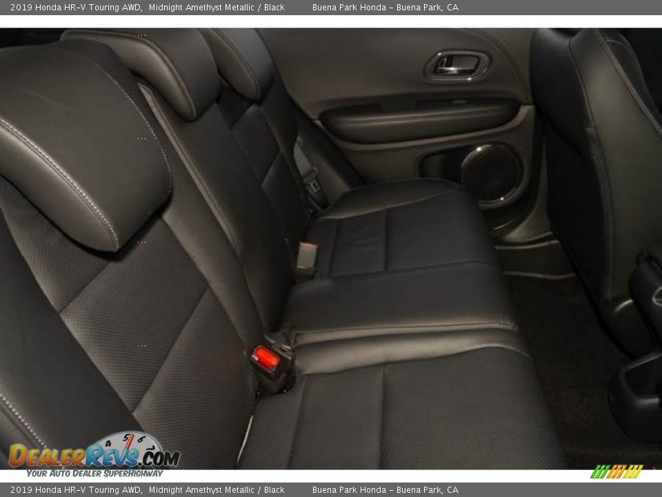 2019 Honda HR-V Touring AWD Midnight Amethyst Metallic / Black Photo #29