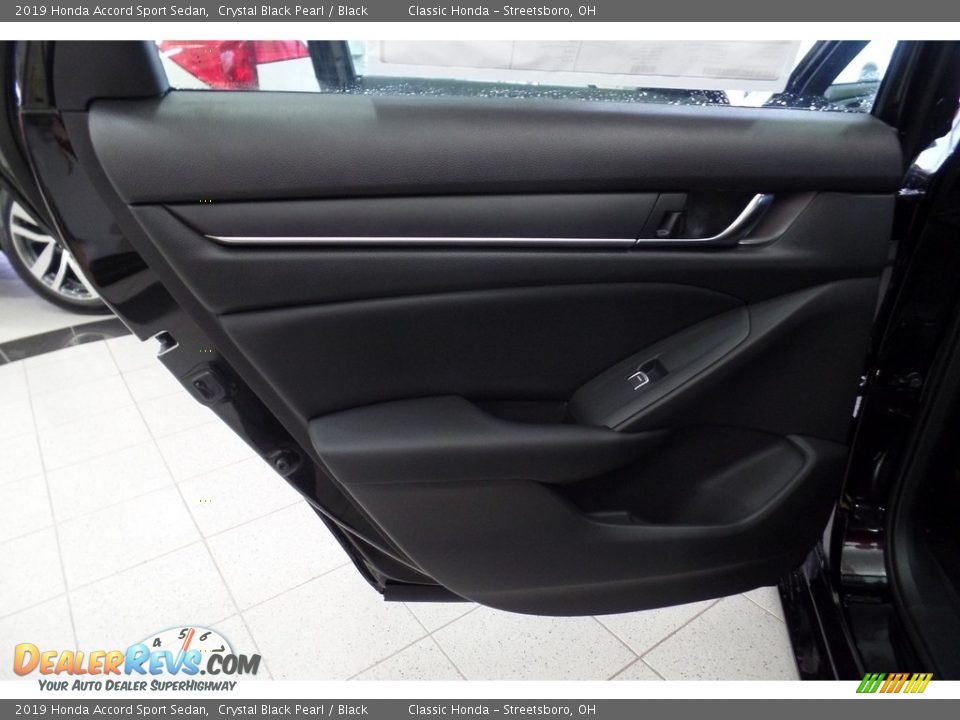 2019 Honda Accord Sport Sedan Crystal Black Pearl / Black Photo #10