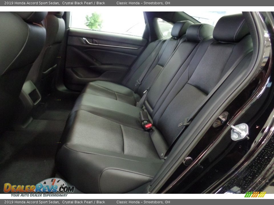 2019 Honda Accord Sport Sedan Crystal Black Pearl / Black Photo #13