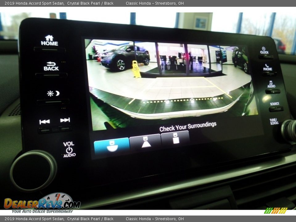 2019 Honda Accord Sport Sedan Crystal Black Pearl / Black Photo #16