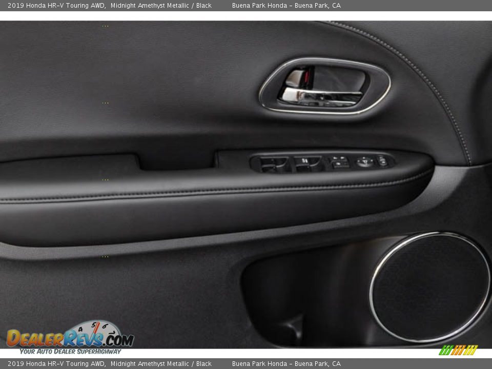 2019 Honda HR-V Touring AWD Midnight Amethyst Metallic / Black Photo #35