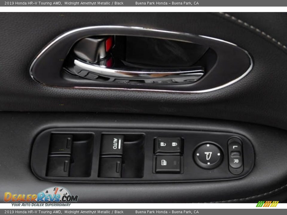 2019 Honda HR-V Touring AWD Midnight Amethyst Metallic / Black Photo #36