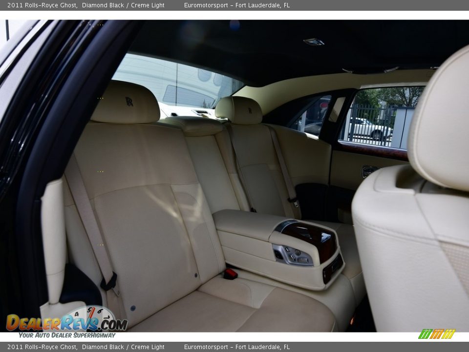 2011 Rolls-Royce Ghost Diamond Black / Creme Light Photo #69