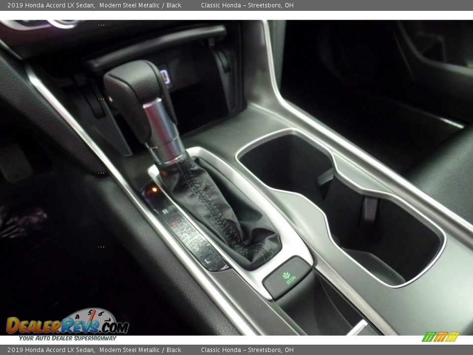 2019 Honda Accord LX Sedan Modern Steel Metallic / Black Photo #18
