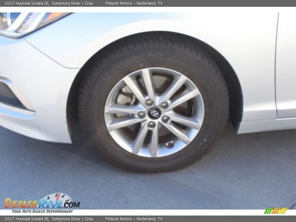 2017 Hyundai Sonata SE Symphony Silver / Gray Photo #5