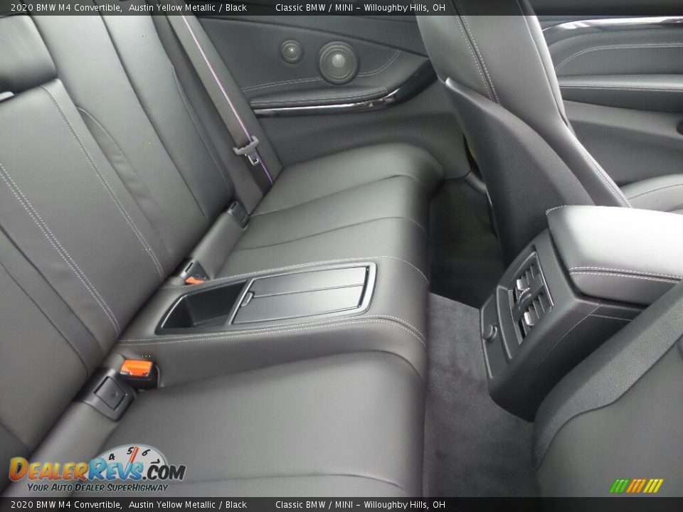 Rear Seat of 2020 BMW M4 Convertible Photo #4