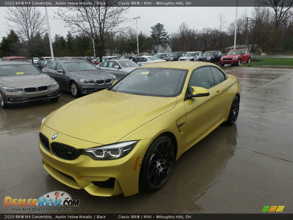 Austin Yellow Metallic 2020 BMW M4 Convertible Photo #5