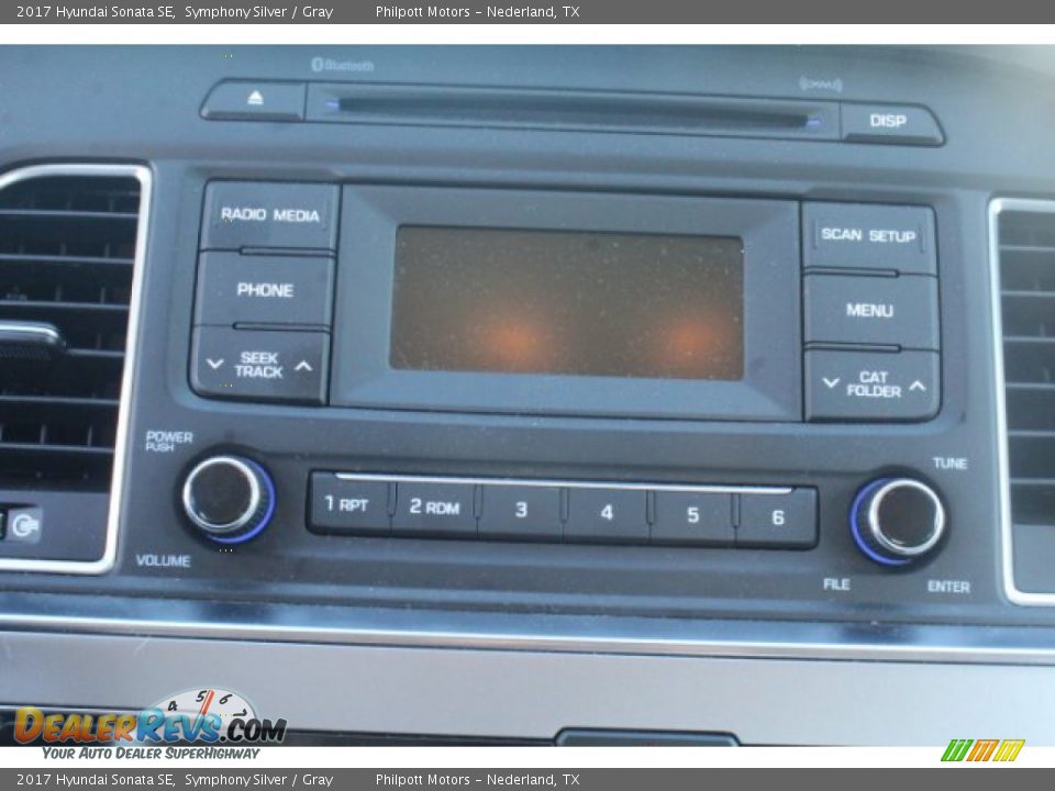 2017 Hyundai Sonata SE Symphony Silver / Gray Photo #13