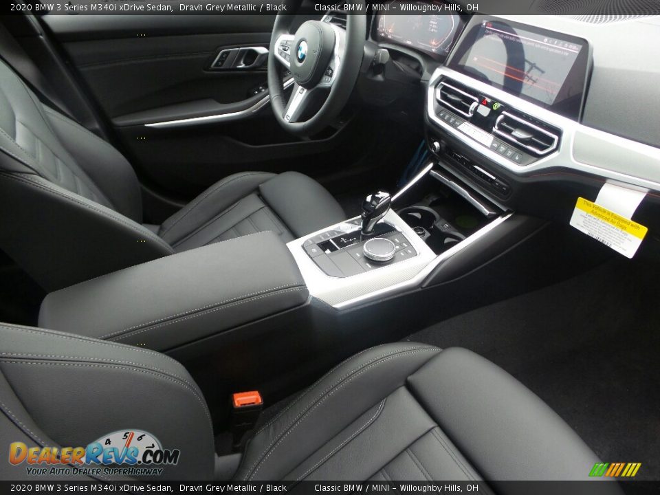 Black Interior - 2020 BMW 3 Series M340i xDrive Sedan Photo #3