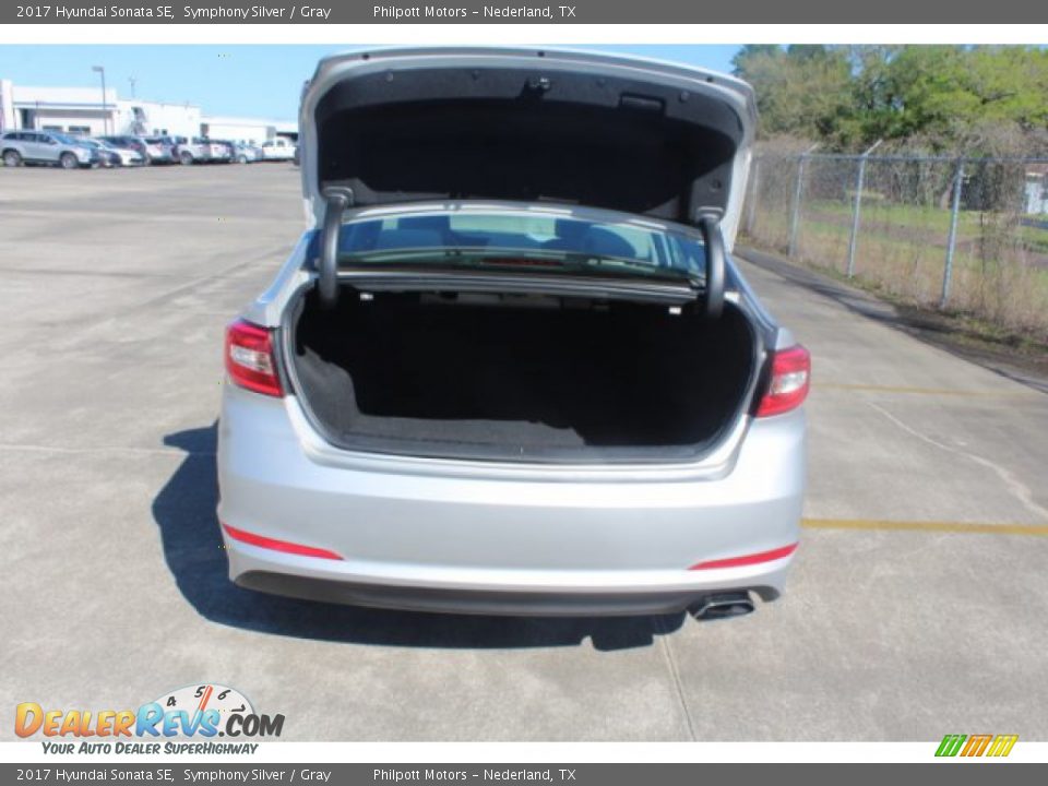 2017 Hyundai Sonata SE Symphony Silver / Gray Photo #21
