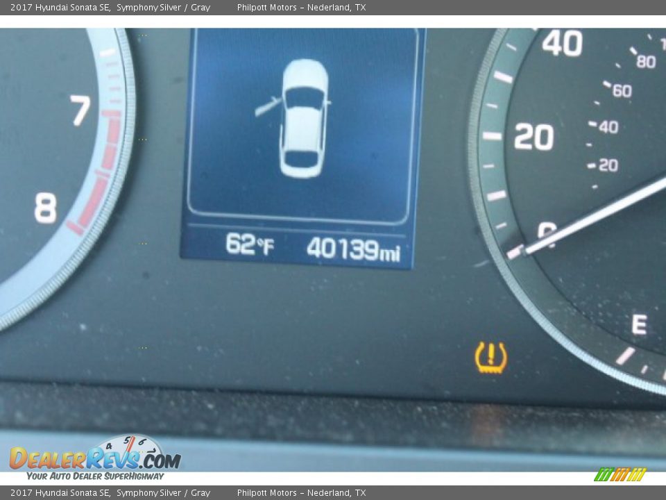2017 Hyundai Sonata SE Symphony Silver / Gray Photo #27