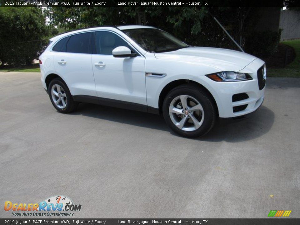 2019 Jaguar F-PACE Premium AWD Fuji White / Ebony Photo #1