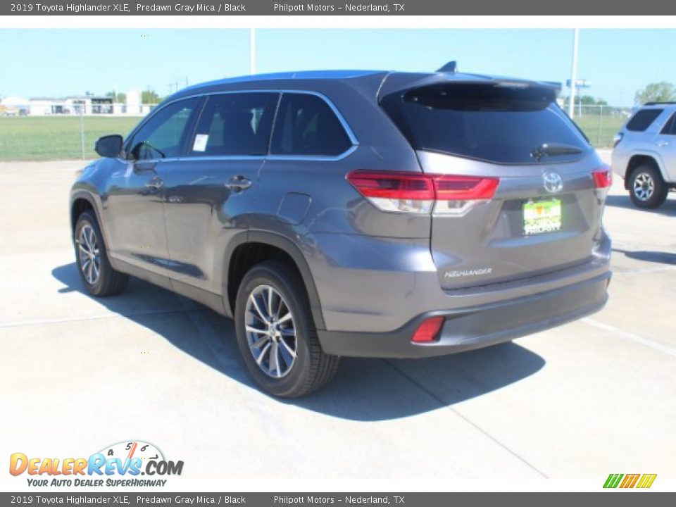 2019 Toyota Highlander XLE Predawn Gray Mica / Black Photo #6