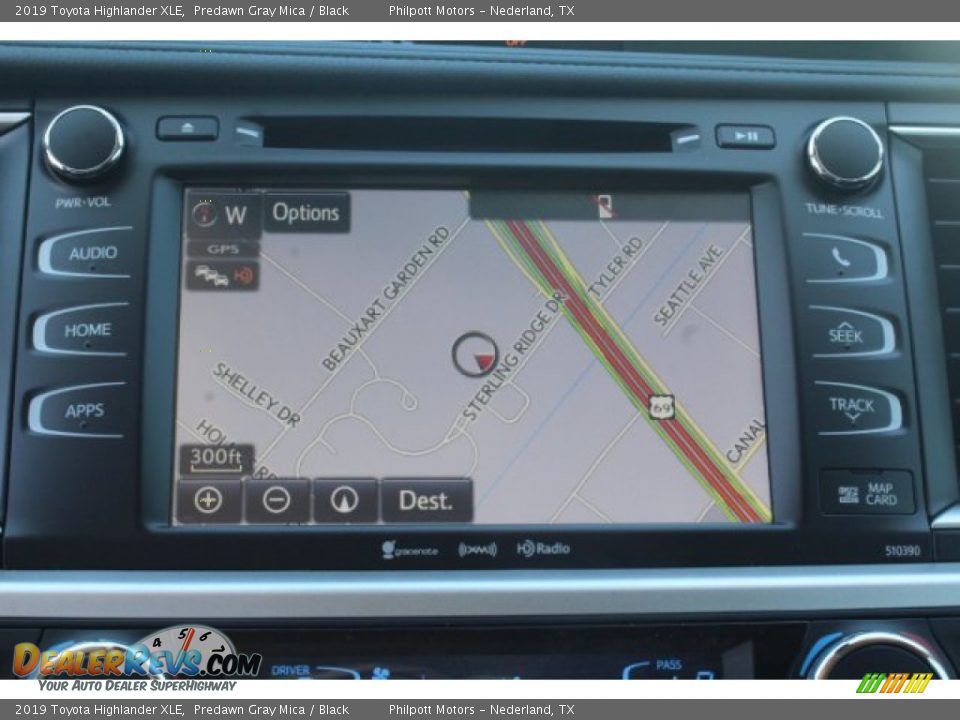 2019 Toyota Highlander XLE Predawn Gray Mica / Black Photo #12