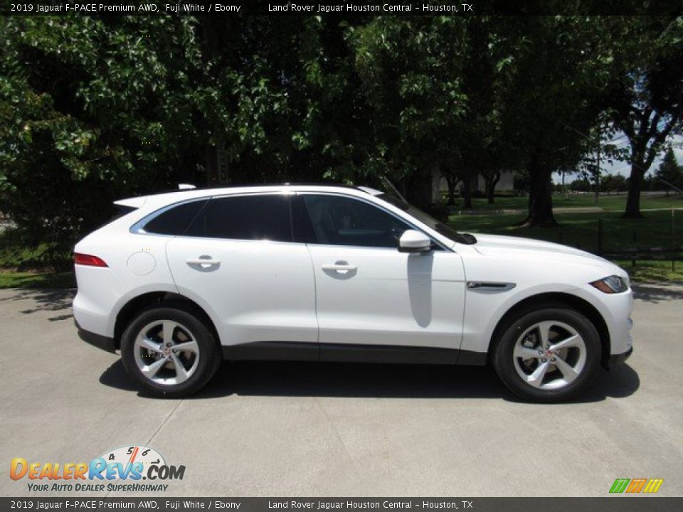 2019 Jaguar F-PACE Premium AWD Fuji White / Ebony Photo #6