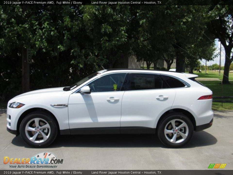 2019 Jaguar F-PACE Premium AWD Fuji White / Ebony Photo #11