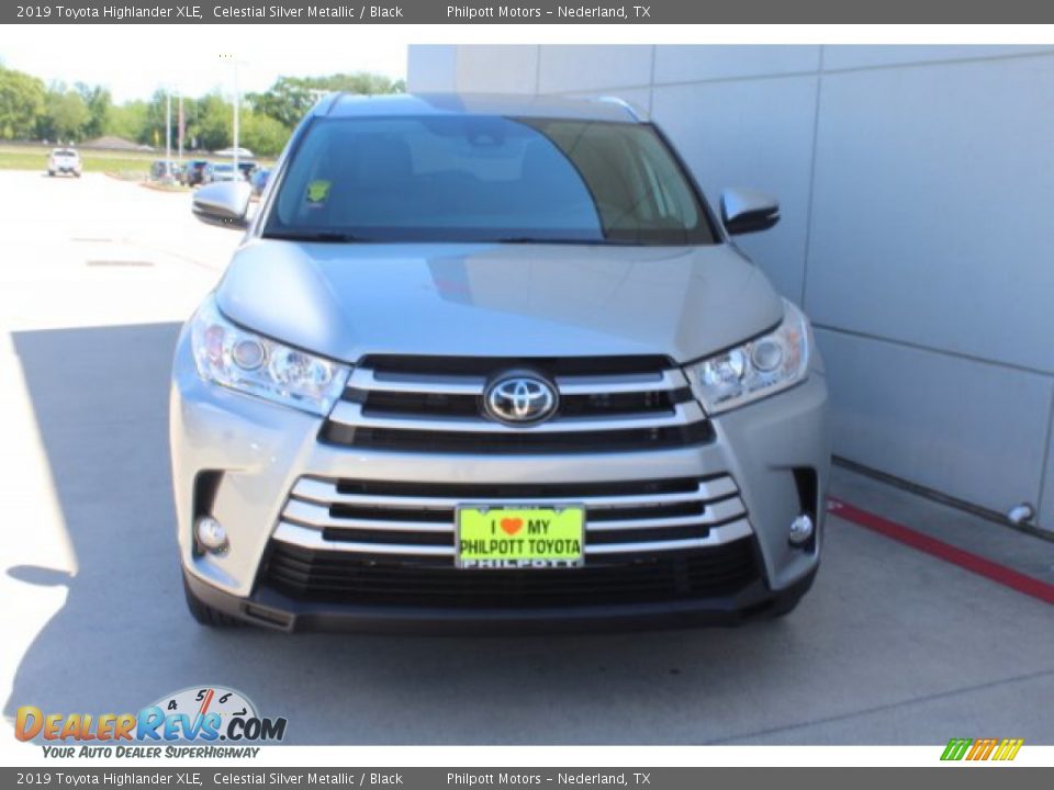 2019 Toyota Highlander XLE Celestial Silver Metallic / Black Photo #2