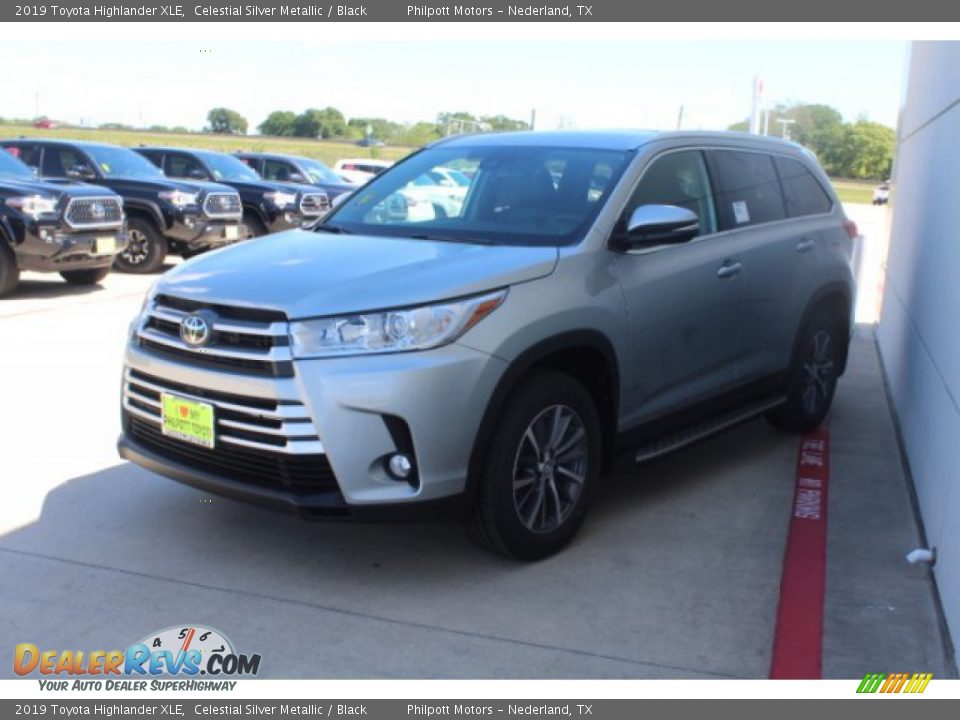 2019 Toyota Highlander XLE Celestial Silver Metallic / Black Photo #3